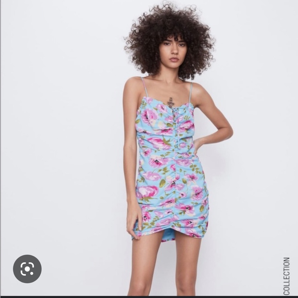 Floral blue dress **stunner*